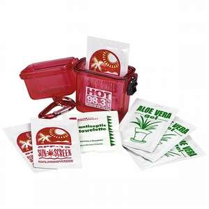 Custom Promotional Mini Rectangle Tote Sun Kit