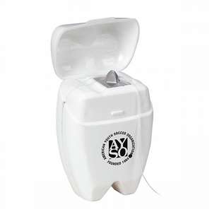 Custom Promotional Mini Tooth Dental Floss Keychain