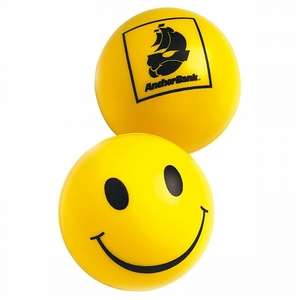 Custom Promotional Happy Face Stress Ball