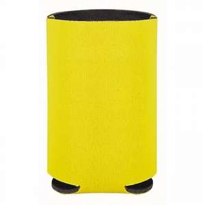 Collapsible Koozie Can Kooler Yellow