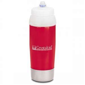 Custom Promotional 24 oz. Clear Tint and Metallic Reflexion Bottle