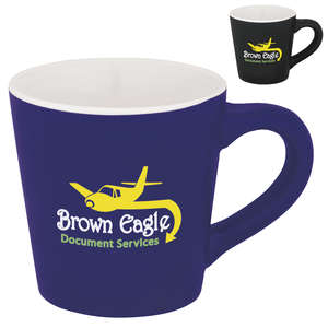 Custom Promotional 12 oz. Matte Java Mug