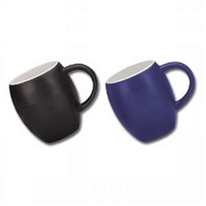 16 oz. Matte Barrel Ceramic Mug 