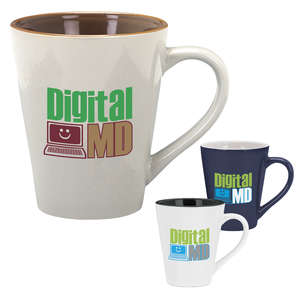 Custom Promotional 14 oz. Designer Two-Tone Mug