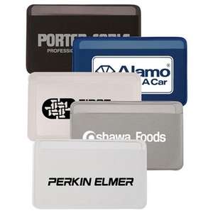 Custom Promotional Credit Card Sheet Magnifier With Case