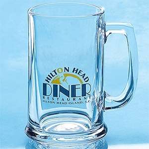 Custom Promotional 15 oz. Glass Mug