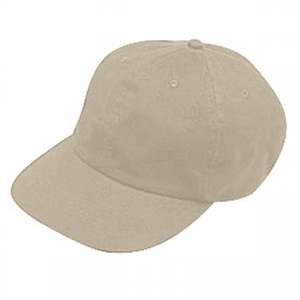 Natural Brushed Twill Cap 