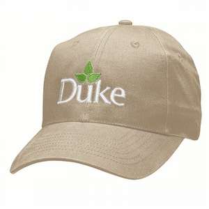6-Panel Brushed Twill Cap 