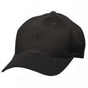 6-Panel Brushed Twill Cap 