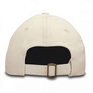 6-Panel Brushed Twill Cap 