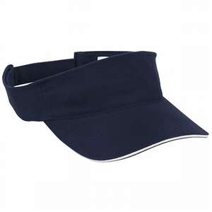 Visor with Sandwich Accent 