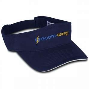 Visor with Sandwich Accent 