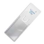 Logo Desktop & Office Items - Bookmarker Magnifier With Clip and Ruler