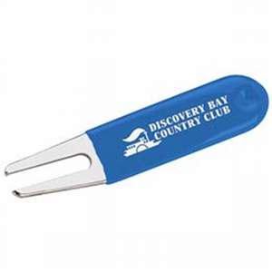 Rubber-Coated Divot Repair Tool 