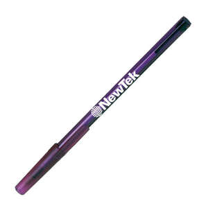 Custom Promotional Stick Pen With Gold Tip