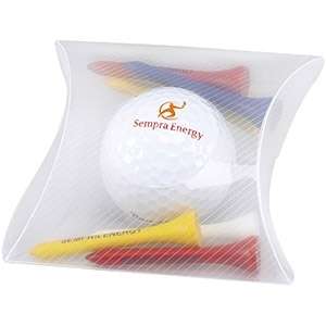 Custom Promotional Pillow Pack with Wilson Ultra Ultimate Distance Golf Balls