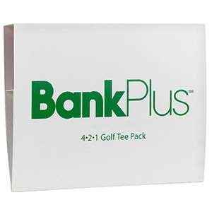 Custom Promotional 4-2-1 Golf Tee Packet (All items imprinted)