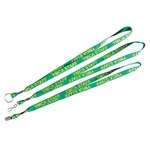 Business Lanyards, Badges & Bracelets - Premium 2-Ply 5/8" Lace Lanyard