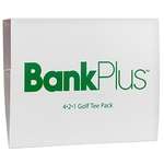 Promotional Golf Tees - 4-2-1 Golf Tee Packet with 3-1/4" Tees