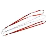 Custom Lanyards - Premium 2-Ply Satin Lanyard - 3/8"