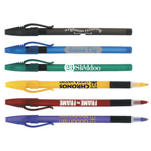 Custom Promotional Comfort Stick Frosted Pen