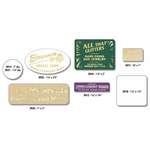 Custom Roll Labels - Foil Stamped Seal - 1-1/2" x 2"