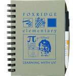 Custom Promotional Products - BIC Chipboard Cover Notebook 5" x 7"