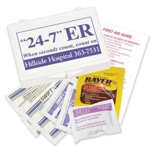 First Aid Kit in a Plastic Box 