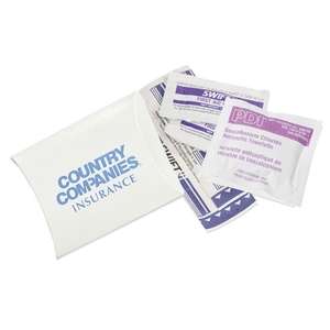 Mini First Aid Kit in a Medium Pillow Box 