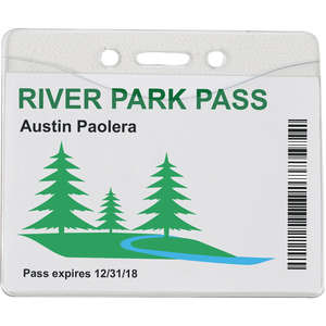 Custom Promotional Vinyl Business Card Pouch