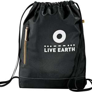 Custom Promotional Eco 51% Recycled Owl Cinch Bag