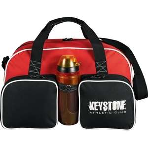Custom Promotional Aqua 18" Sport Duffel