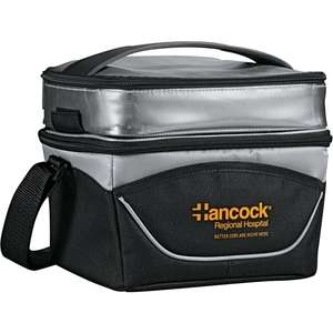 Custom Promotional Jazz Dual-Compartment Lunch Cooler