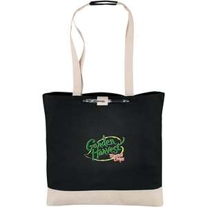 Custom Promotional Classic Cotton 6 oz. Convention Tote