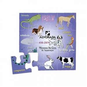 Custom Promotional Full Color Puzzle Magnet - 20 mil
