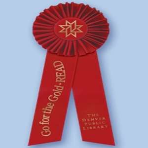Custom Promotional Rosette Ribbon with Streamers