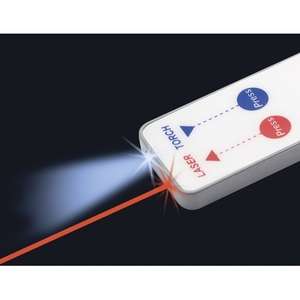 Slim Laser Pointer With Light