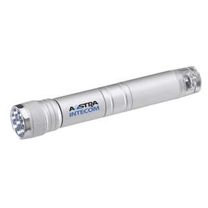 The Erie Flashlight/Cell Phone Charger - Silver 