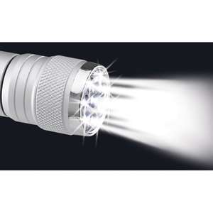 The Erie Flashlight/Cell Phone Charger - Silver 