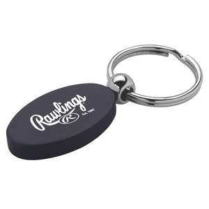 Custom Promotional Oval Aluminum Key Ring