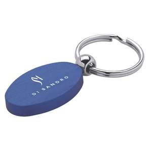 Oval Aluminum Key Ring 