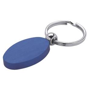 Oval Aluminum Key Ring 