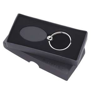 Oval Aluminum Key Ring 