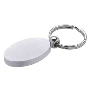 Oval Aluminum Key Ring 