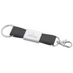 Promotional Standard Keychains - Leatherette Key Ring With Clasp