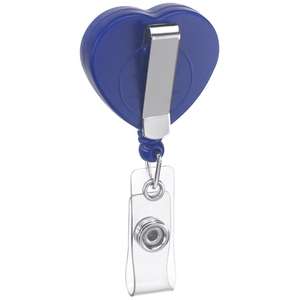 Heart-Shaped Badge Holder