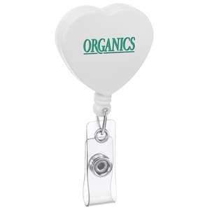 Heart-Shaped Badge Holder