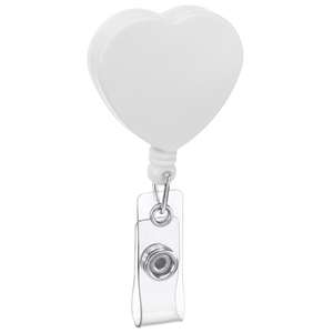 Heart-Shaped Badge Holder