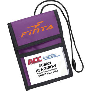 Custom Promotional Deluxe Id/Badge Holder