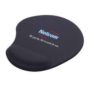 Solid Jersey Gel Mouse Pad/Wrist Rest 